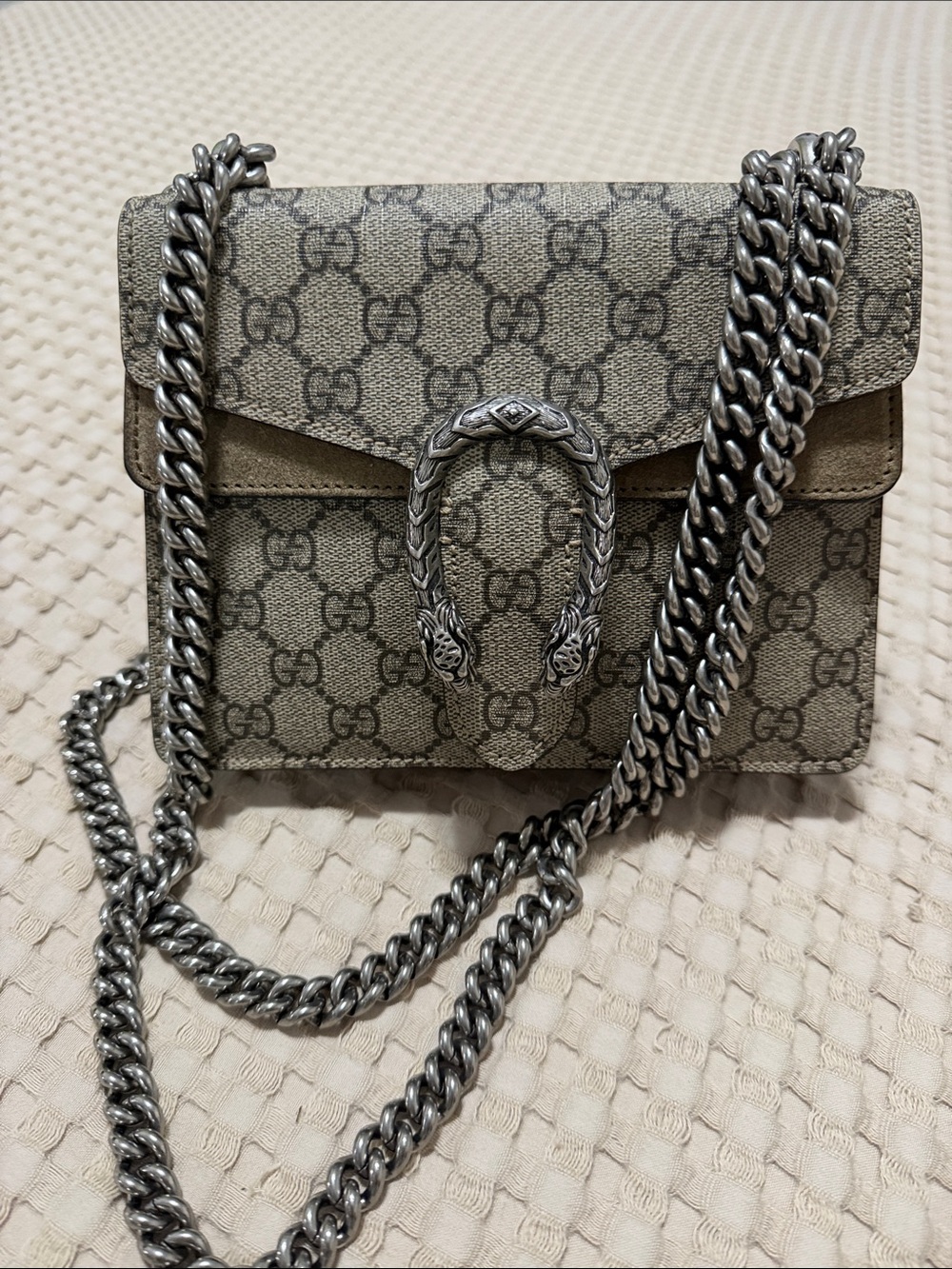 Gucci GG Supreme Dionysus Mini Shoulder Bag
